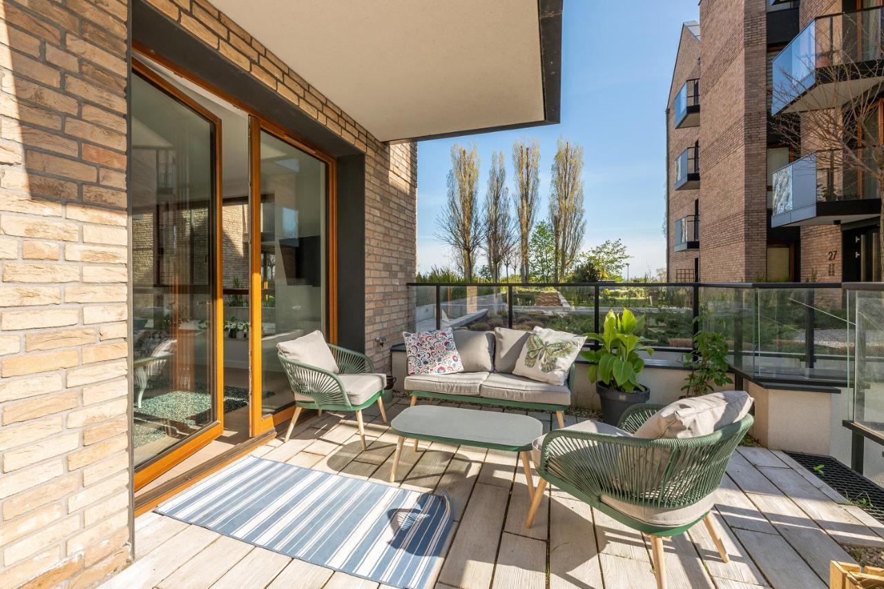 Garden Apartment Sadowa Gdańsk Kültér fotó