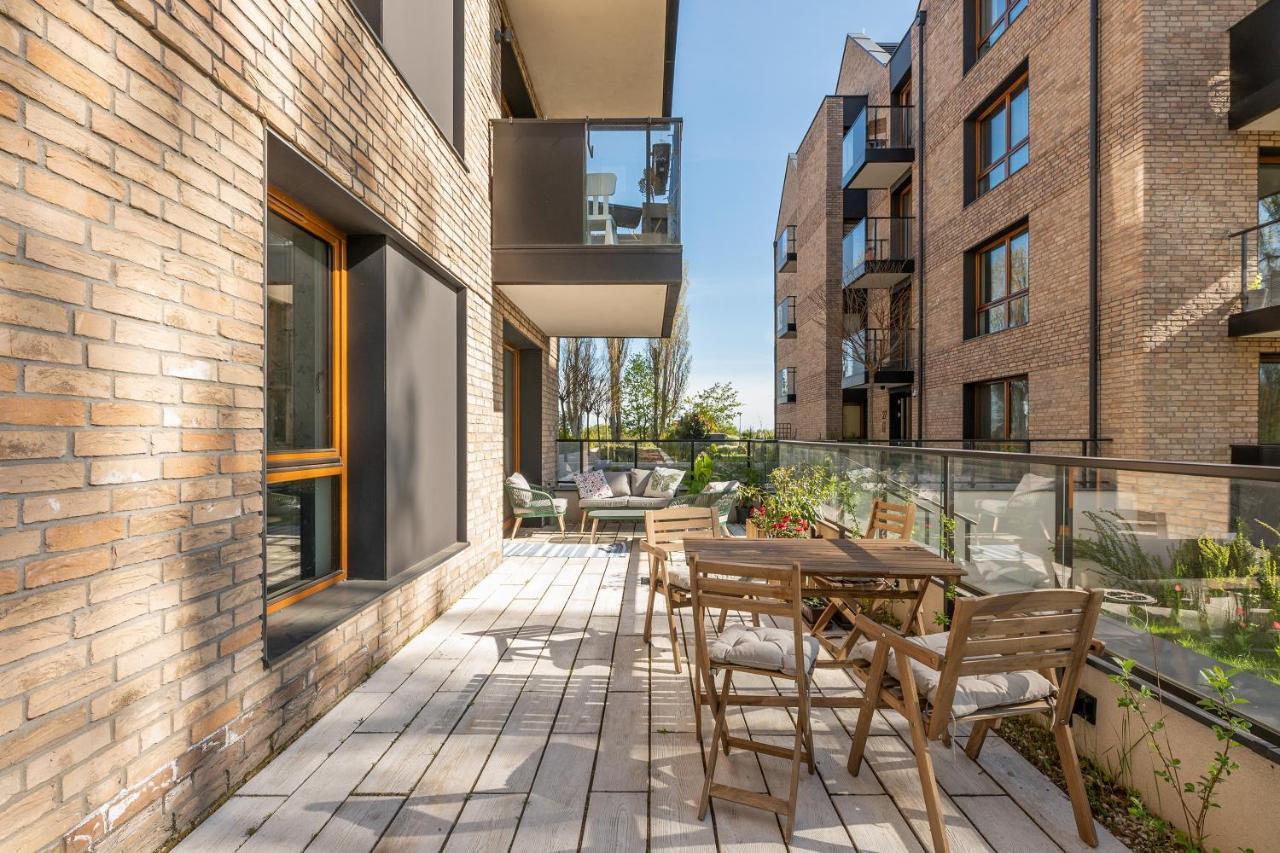 Garden Apartment Sadowa Gdańsk Kültér fotó